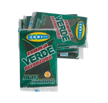 Esponja Fibra Verde Económica